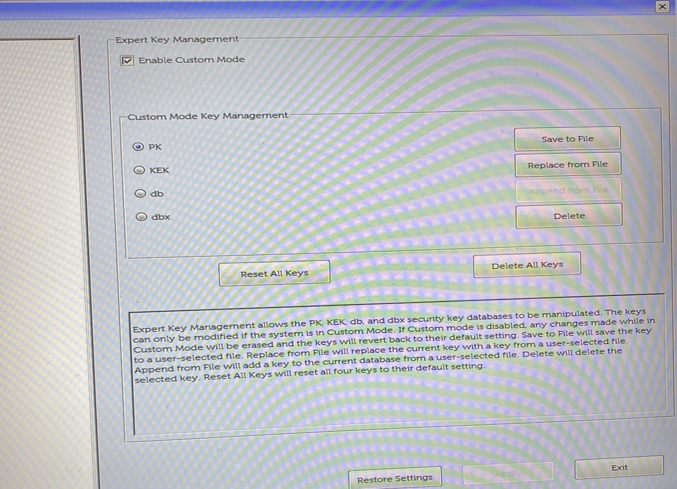 My UEFI Firmware