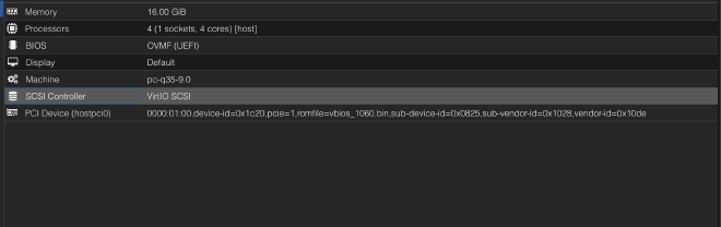 Proxmox Configuration